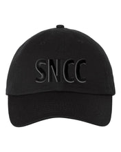 Load image into Gallery viewer, SNCC Black on Black Embroidered Hat