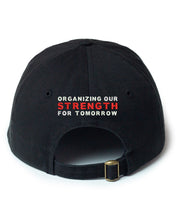 Load image into Gallery viewer, SNCC White on Black Embroidered Hat
